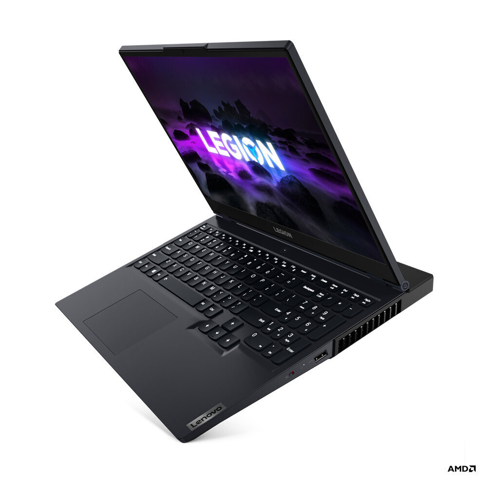 Lenovo Legion 5 15ACH6H Ryzen 7 5800H 15.6" FHD IPS 300nits AG 165Hz 16GB DDR4 3200 SSD512 GeForce RTX 3060 6GB LAN NoOS hinta ja tiedot | Kannettavat tietokoneet | hobbyhall.fi