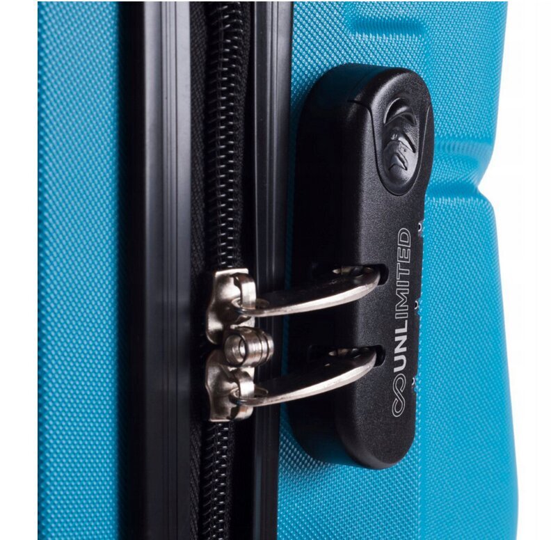 Pieni matkalaukku Wings TD147 sininen (titan blue) S hinta ja tiedot | Matkalaukut ja -kassit | hobbyhall.fi