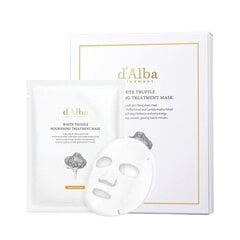 d'Alba White Truffle Nourishing Treatment Mask 25ml, 5 naamiota hinta ja tiedot | Kasvonaamiot ja silmänalusaamiot | hobbyhall.fi