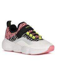 Sporta apavi Geox J Bubblex GIRL(31-39) J15CNA 014EE C0563 WHITE/FUCHSIA hinta ja tiedot | Lasten urheilukengät | hobbyhall.fi