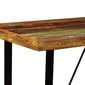 vidaXL Baaripöytä kierrätetty puu 120x60x107 cm hinta ja tiedot | Ruokapöydät | hobbyhall.fi