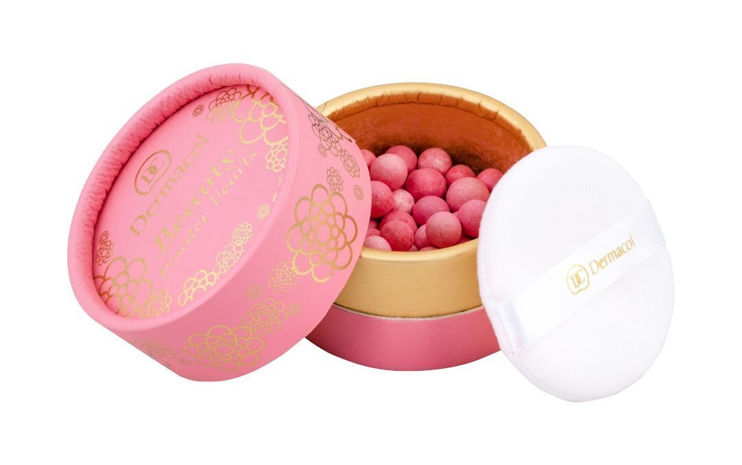 Dermacol Beauty Powder Pearls korostustuote 25 g, Illuminating hinta ja tiedot | Aurinkopuuterit ja poskipunat | hobbyhall.fi