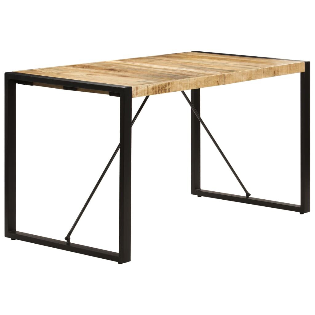 vidaXL Ruokapöytä 140x70x75 cm mangopuu hinta ja tiedot | Ruokapöydät | hobbyhall.fi