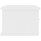 vidaXL Seinälaatikkohylly valkoinen 60x26x18,5 cm lastulevy hinta ja tiedot | Hyllyt | hobbyhall.fi