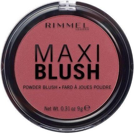 Rimmel London Maxi Blush poskipuna 9 g, 003 Wild Card hinta ja tiedot | Aurinkopuuterit ja poskipunat | hobbyhall.fi