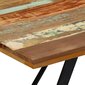 vidaXL Ruokapöytä 140x80x76 cm uusiokäytetty puu hinta ja tiedot | Ruokapöydät | hobbyhall.fi
