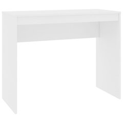 vidaXL Työpöytä valkoinen 90x40x72 cm tekninen puu hinta ja tiedot | Tietokonepöydät ja työpöydät | hobbyhall.fi