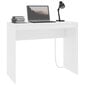 vidaXL Työpöytä valkoinen 90x40x72 cm tekninen puu hinta ja tiedot | Tietokonepöydät ja työpöydät | hobbyhall.fi