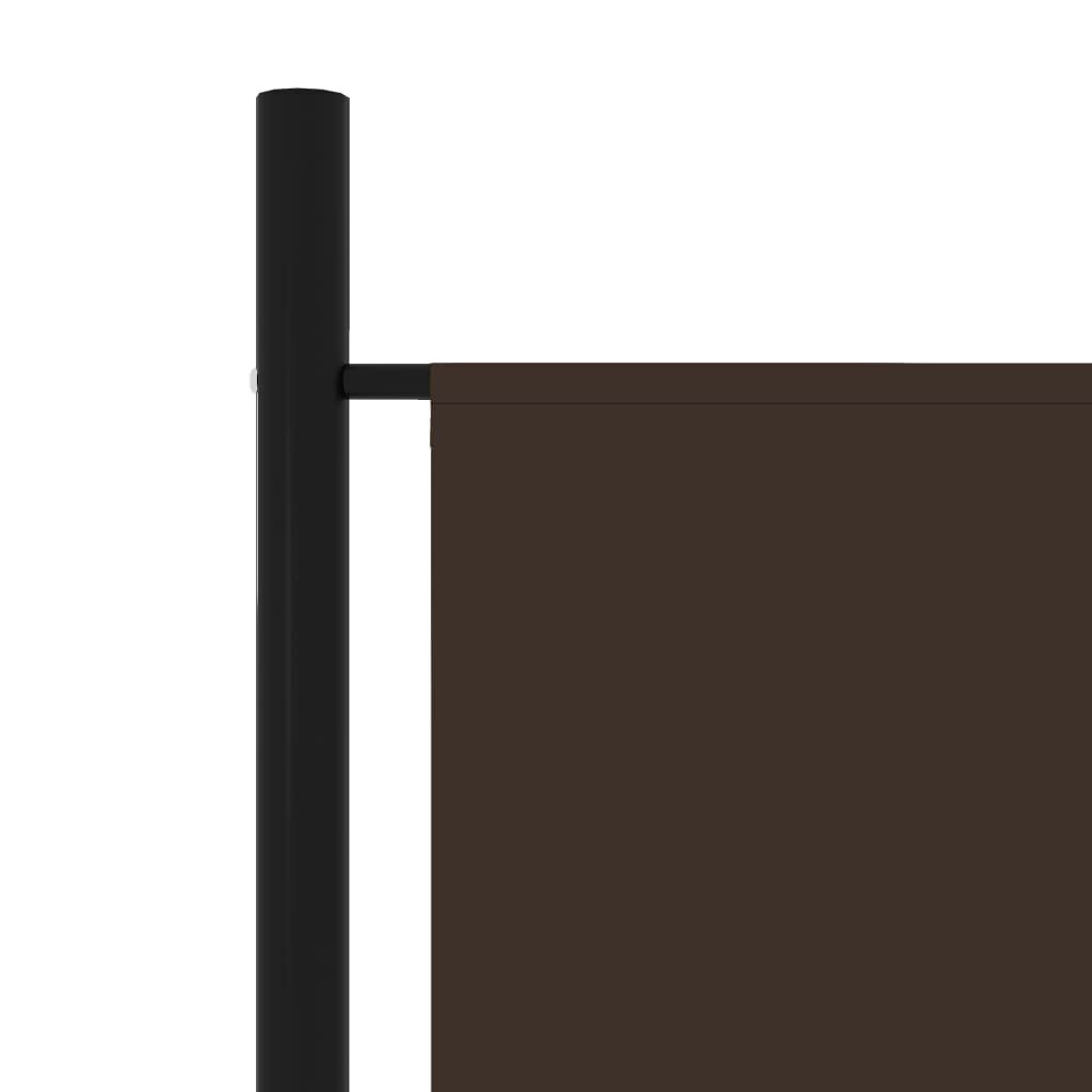 vidaXL 3-paneelinen tilanjakaja ruskea 150x180 cm hinta ja tiedot | Sermit ja tilanjakajat | hobbyhall.fi
