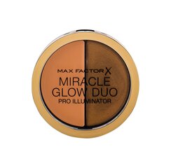 Max Factor Miracle Glow Duo Pro 30 Deep 11 g hinta ja tiedot | Aurinkopuuterit ja poskipunat | hobbyhall.fi