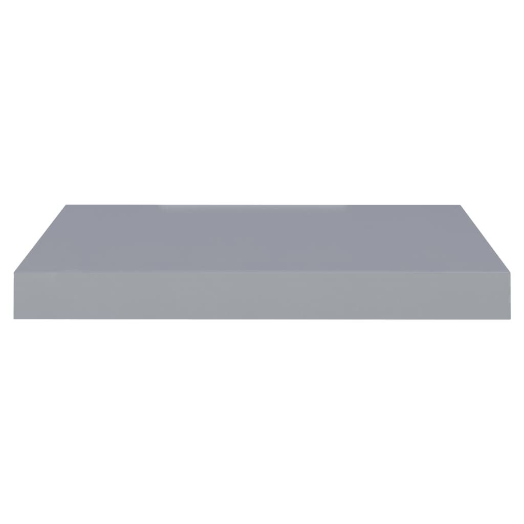 vidaXL Kelluva seinähylly harmaa 40x23x3,8 cm MDF hinta ja tiedot | Hyllyt | hobbyhall.fi