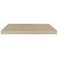 vidaXL Kelluvat seinähyllyt 2 kpl tammi 60x23,5x3,8 cm MDF hinta ja tiedot | Hyllyt | hobbyhall.fi