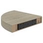 vidaXL Kelluvat kulmahyllyt 4 kpl tammi 25x25x3,8 cm MDF hinta ja tiedot | Hyllyt | hobbyhall.fi