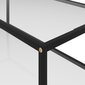 vidaXL Sohvapöytä läpinäkyvä 100x50x35 cm karkaistu lasi hinta ja tiedot | Sohvapöydät | hobbyhall.fi