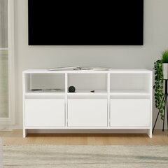 vidaXL TV-taso valkoinen 102x37,5x52,5 cm lastulevy hinta ja tiedot | TV-tasot | hobbyhall.fi