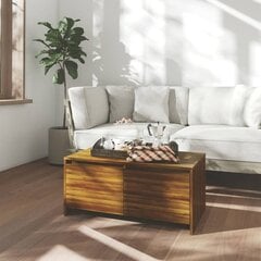 vidaXL Sohvapöytä ruskea tammi 90x50x41,5 cm lastulevy hinta ja tiedot | Sohvapöydät | hobbyhall.fi