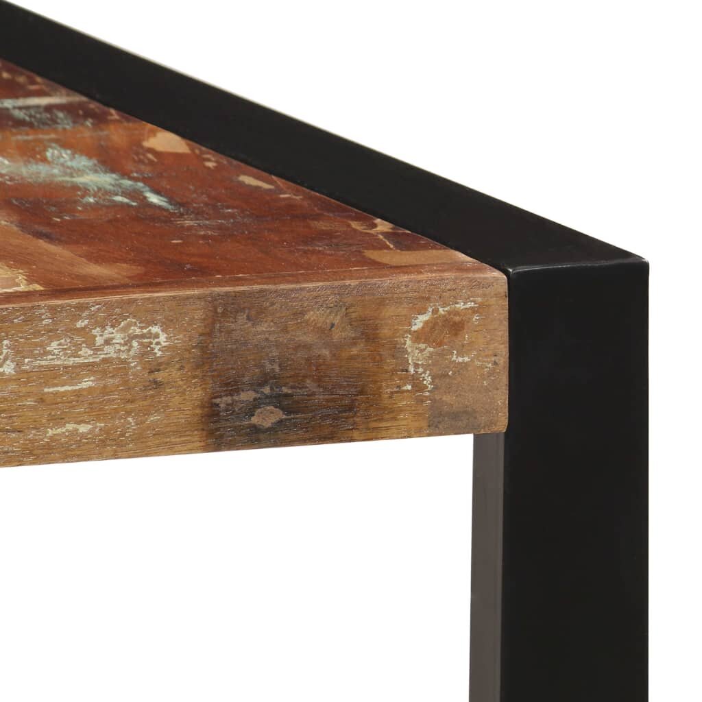 vidaXL Ruokapöytä 160x80x75 cm uusiokäytetty puu hinta ja tiedot | Ruokapöydät | hobbyhall.fi