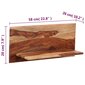 vidaXL Seinähyllyt 2 kpl 58x26x20 cm seesampuu hinta ja tiedot | Hyllyt | hobbyhall.fi