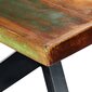 vidaXL Ruokapöytä 200x100x75 cm kiinteä kierrätetty puu hinta ja tiedot | Ruokapöydät | hobbyhall.fi