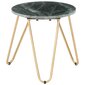 vidaXL Sohvapöytä vihreä 40x40x40 cm aito kivi marmorikuviolla hinta ja tiedot | Sohvapöydät | hobbyhall.fi