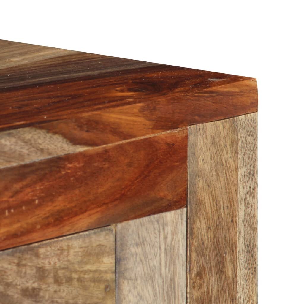 vidaXL Konsolipöytä 3 laatikolla 120x30x75 cm täysi seesampuu hinta ja tiedot | Sivupöydät | hobbyhall.fi