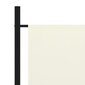 vidaXL 1-paneelinen tilanjakaja kermanvalkoinen 175x180 cm hinta ja tiedot | Sermit ja tilanjakajat | hobbyhall.fi