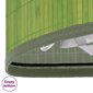 vidaXL Bambu kulmapyykkikori vihreä 60 l hinta ja tiedot | Kylpyhuoneen sisustus | hobbyhall.fi
