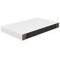 vidaXL Kelluvat seinähyllyt 2 kpl korkeakiilto valk. 40x23x3,8 cm MDF hinta ja tiedot | Hyllyt | hobbyhall.fi