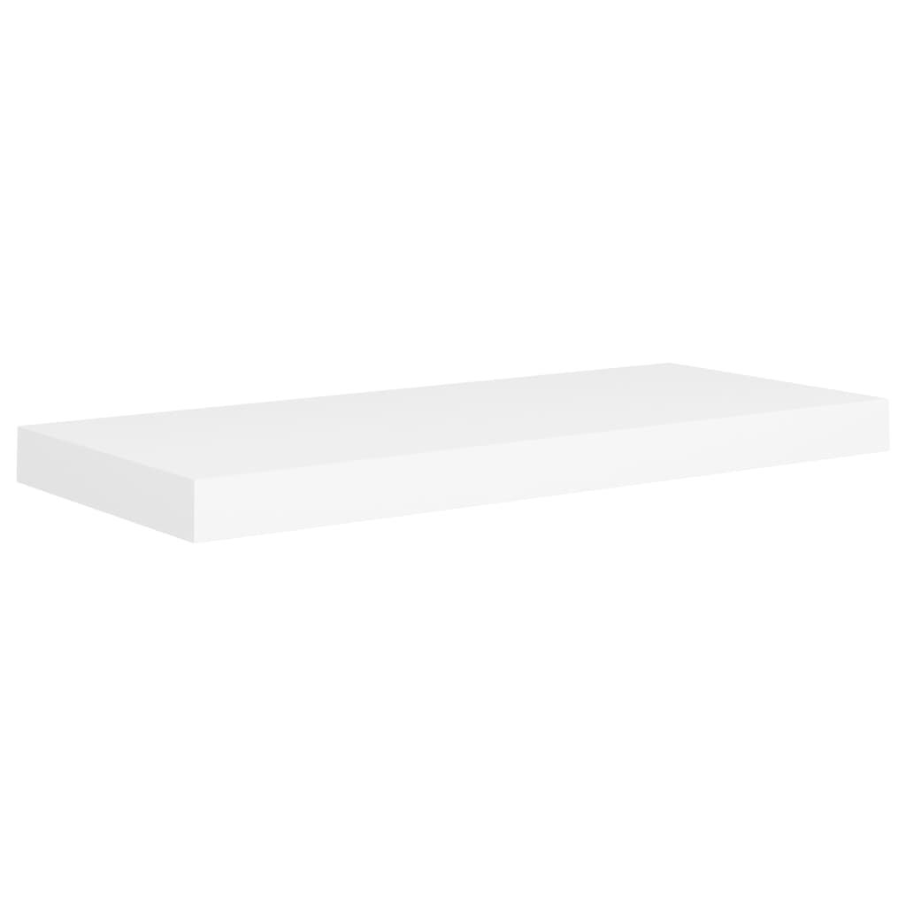 vidaXL Kelluva seinähylly valkoinen 60x23,5x3,8 cm MDF hinta ja tiedot | Hyllyt | hobbyhall.fi