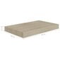 vidaXL Kelluvat seinähyllyt 2 kpl tammi 40x23x3,8 cm MDF hinta ja tiedot | Hyllyt | hobbyhall.fi