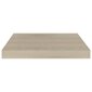 vidaXL Kelluvat seinähyllyt 4 kpl tammi 40x23x3,8 cm MDF hinta ja tiedot | Hyllyt | hobbyhall.fi