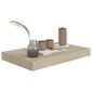 vidaXL Kelluvat seinähyllyt 4 kpl tammi 40x23x3,8 cm MDF hinta ja tiedot | Hyllyt | hobbyhall.fi