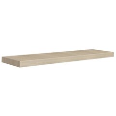 vidaXL Kelluva seinähylly tammi 90x23,5x3,8 cm MDF hinta ja tiedot | Hyllyt | hobbyhall.fi