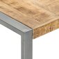 vidaXL Sohvapöytä 140x140x40 cm karkea mangopuu hinta ja tiedot | Sohvapöydät | hobbyhall.fi