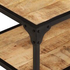vidaXL Sohvapöytä 90x45x35 cm karkea mangopuu hinta ja tiedot | Sohvapöydät | hobbyhall.fi
