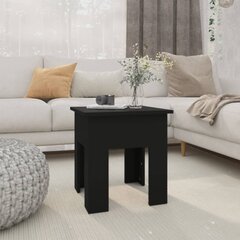 vidaXL Sohvapöytä musta 40x40x42 cm lastulevy hinta ja tiedot | Sohvapöydät | hobbyhall.fi
