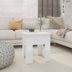 vidaXL Sohvapöytä korkeakiilto valkoinen 40x40x42 cm lastulevy hinta ja tiedot | Sohvapöydät | hobbyhall.fi