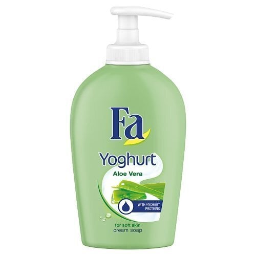 Nestemäinen käsisaippua FA Yoghurt Cream Aloe Vera 250 ml hinta ja tiedot | Saippuat | hobbyhall.fi