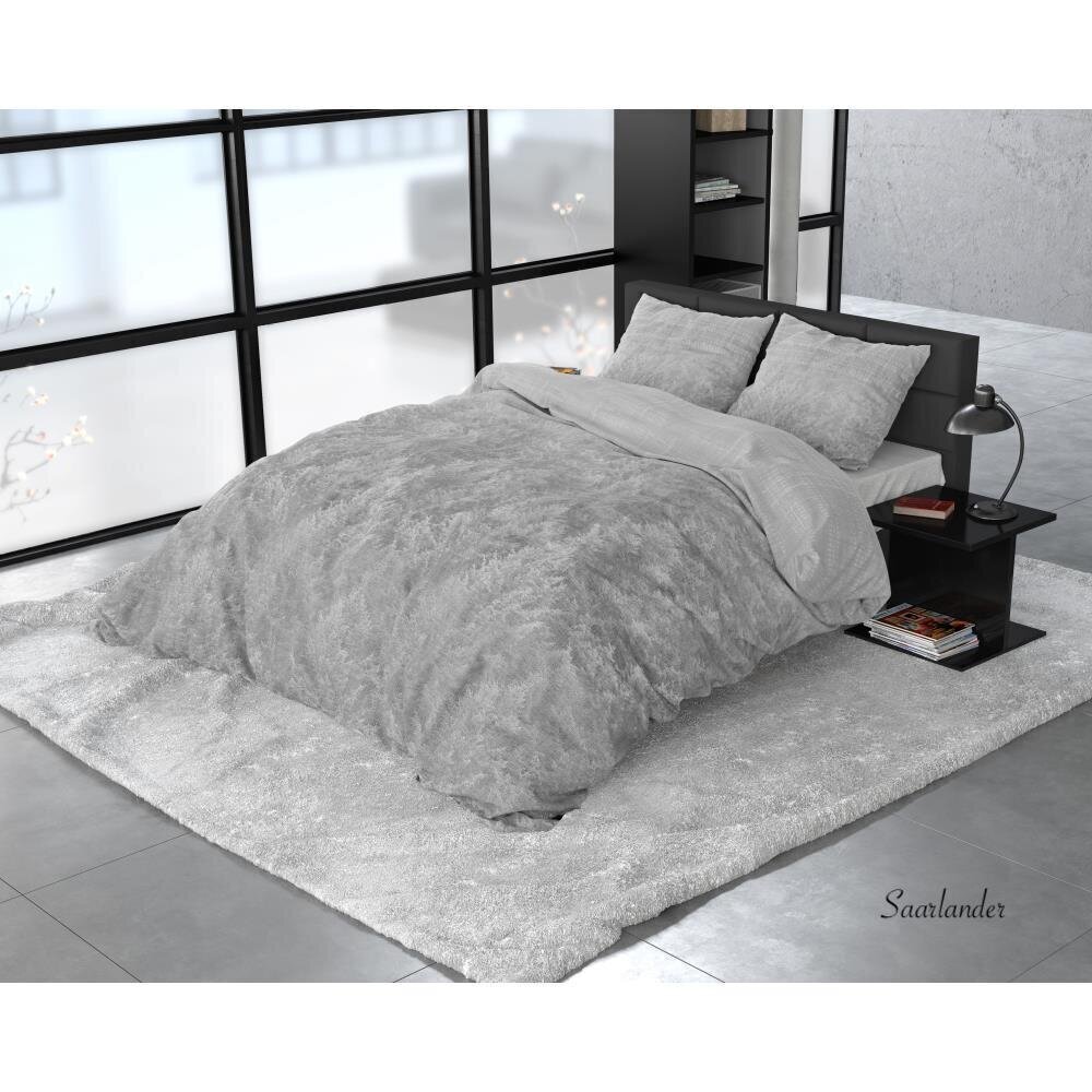 Vuodevaatteet Noah Dreamhouse 200 x 220 cm, harmaa, 100 % puuvillasatiini, 3 osaa hinta ja tiedot | Pussilakanat | hobbyhall.fi