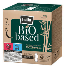 Bella Bio -pohjaiset hygieniapaketit Ultraohut NIGHT, 7 kpl, 20 paketin sarja hinta ja tiedot | Tamponit ja terveyssiteet | hobbyhall.fi