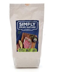 Simply from nature Oven Baked naudanlihalla, 1,2 kg hinta ja tiedot | Simply From Nature Lemmikit | hobbyhall.fi