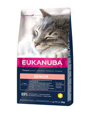 Eukanuba Cat Senior Top Condition vyresnioms katėms su vištiena ir kepenėlėmis, 10 kg hinta ja tiedot | Kissan kuivaruoka | hobbyhall.fi