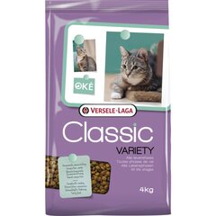 Versele-Laga Classic Cat Variety kaiken ikäisille kissoille, 4 kg hinta ja tiedot | Kissan kuivaruoka | hobbyhall.fi