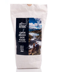 Simply from nature Oven Baked su šamu, 2x1,2 kg hinta ja tiedot | Koiran kuivaruoka | hobbyhall.fi