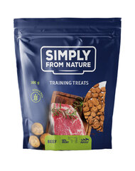 Simply from nature training treats su jautiena, 3x300 g hinta ja tiedot | Simply From Nature Lemmikit | hobbyhall.fi