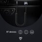 USAMS SJ464 AUX(3.5) - Bluetooth 5.0 -äänisovitin, musta hinta ja tiedot | Hands-free -tarvikkeet | hobbyhall.fi