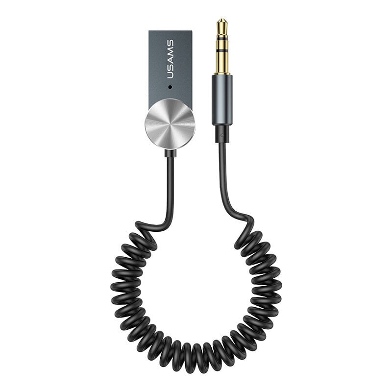 USAMS SJ464 AUX(3.5) - Bluetooth 5.0 -äänisovitin, musta hinta ja tiedot | Hands-free -tarvikkeet | hobbyhall.fi