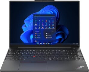 Lenovo ThinkPad E16 Gen 1 (Intel) 21JN0002MX hinta ja tiedot | Kannettavat tietokoneet | hobbyhall.fi