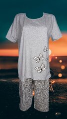 Naisten pyjama Kinga, monivärinen hinta ja tiedot | Yöasut ja pyjamat | hobbyhall.fi