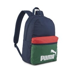 Puma Reppu Phase Backpack Colorbl Blue Green Red 090468 01 hinta ja tiedot | Urheilukassit ja reput | hobbyhall.fi